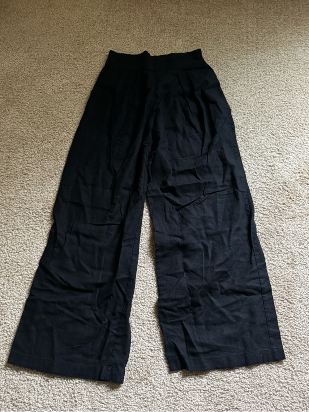 A&F Wide Leg Black Women’s Pants